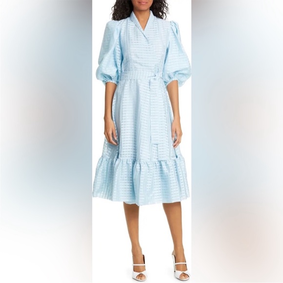 Stine Goya Chinie MIDI Wrap Dress Sz XS - Picture 7 of 11